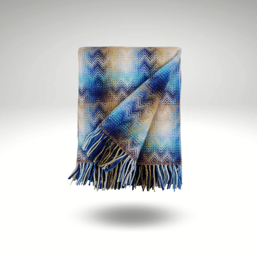 Plaid Montgomery blu - Missoni